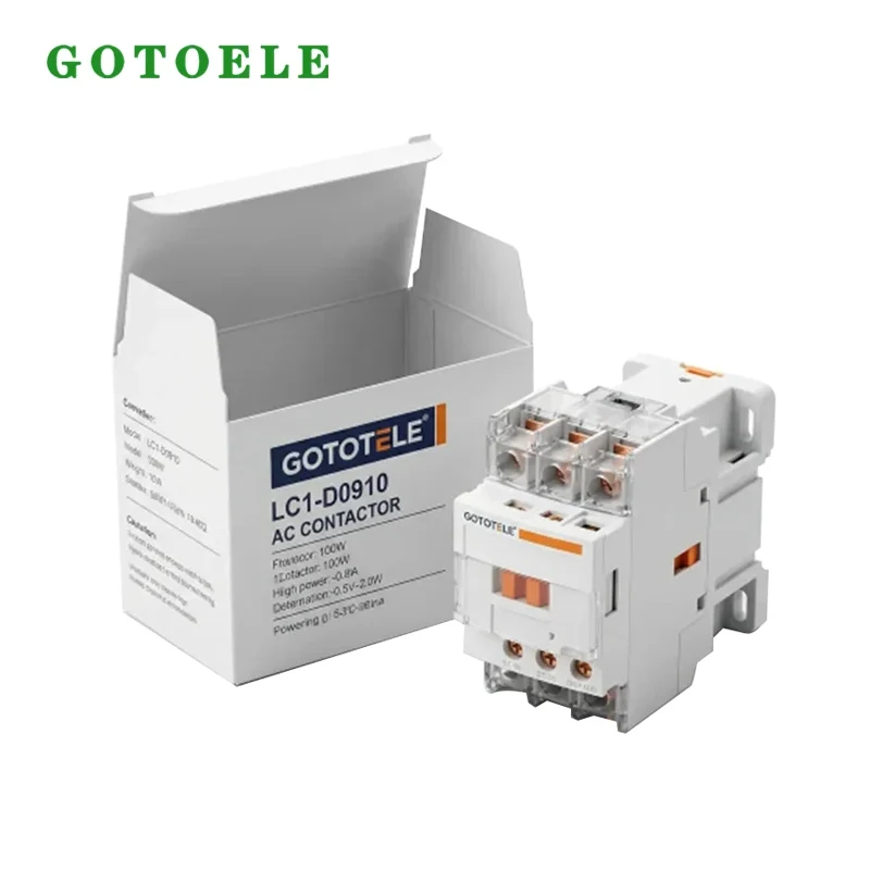 Контактор переменного тока LC1-D0910, 4 кВт, 5,5 л.с.